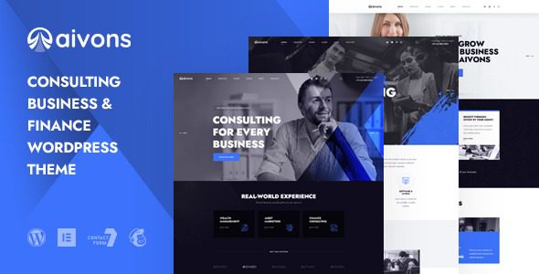 Aivons v1.2.1 – 商业咨询 WordPress 主题下载