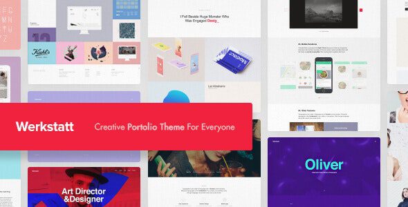 Werkstatt v4.8.14 – Creative Portfolio WordPress 主题下载