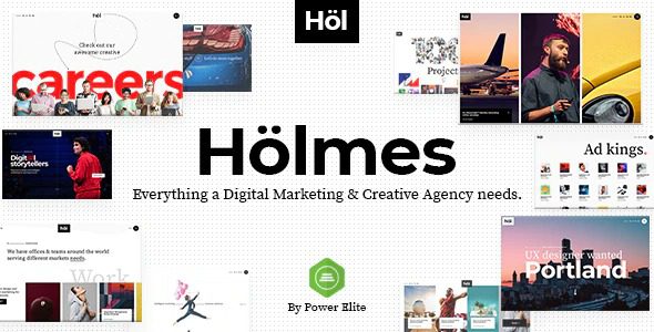 Holmes v.1.4.0 – 数字代理主题下载