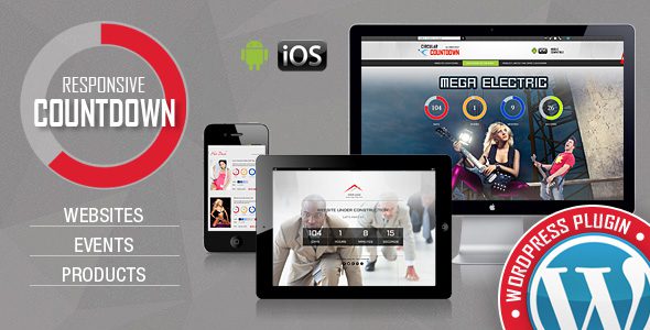 CountDown Pro WP Plugin  v.2.8.0 – 网站/产品/优惠倒计时插件下载