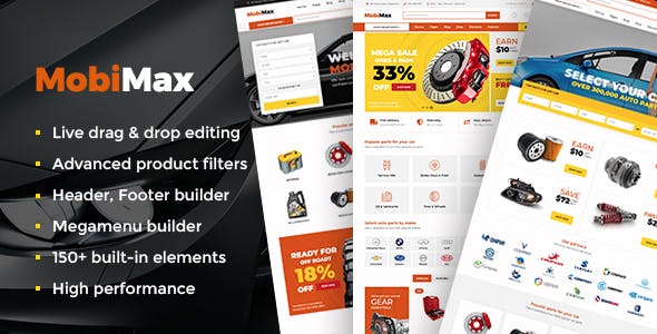 Ajzaa v3.5 – 汽车零件 Store WordPress 主题下载