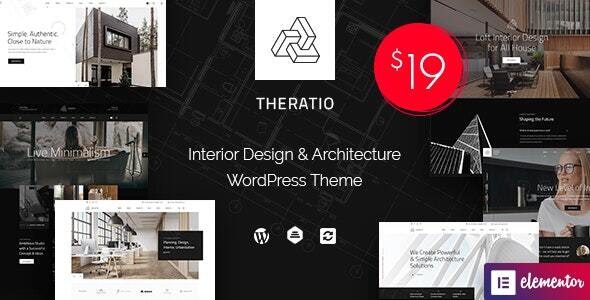 Theratio v.1.3.8.8 建筑与室内设计 Elementor 下载