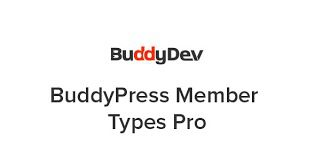 BuddyPress Member Types Pro v1.5.1 会员类型解决方案插件下载