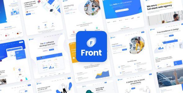 Front v1.2.4 – 多用途商务WordPress主题下载