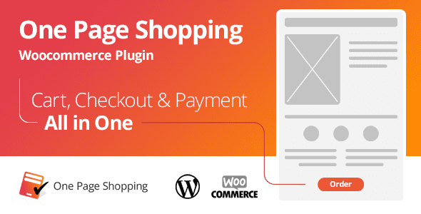 WooCommerce One Page Shopping v2.9.2 “一页式购物”插件下载