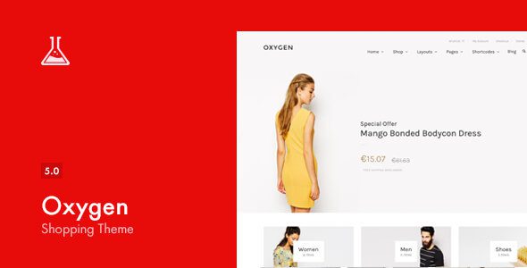Oxygen v6.1.3 – WooCommerce WordPress 电商主题下载