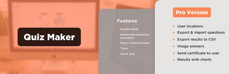 WordPress Quiz Maker Plugin v21.8.4 测试问卷调查插件下载