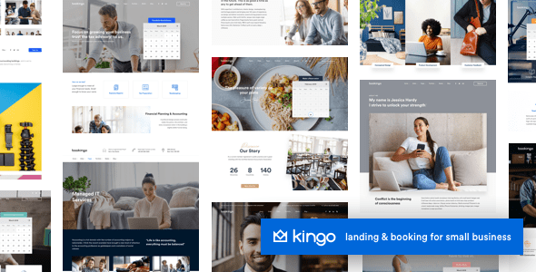 Kingo v.2.6.9 – 为小型企业预订 WordPress 免费下载
