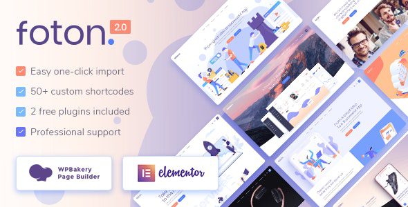 Foton v2.7 – 软件和APP应用登陆页面主题下载