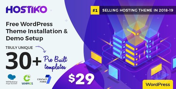 Hostiko v9.4.59 网络托管公司主题下载