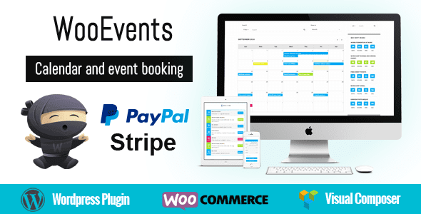WooEvents v.4.1.8 – 日历和活动预订插件下载
