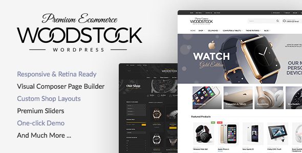 Woodstock v.2.8.2 – 电子产品响应式 WooCommerce 主题下载