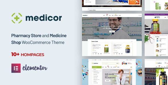 Medicor v.1.7.5 – 医疗诊所和药房 WooCommerce WordPress 主题下载