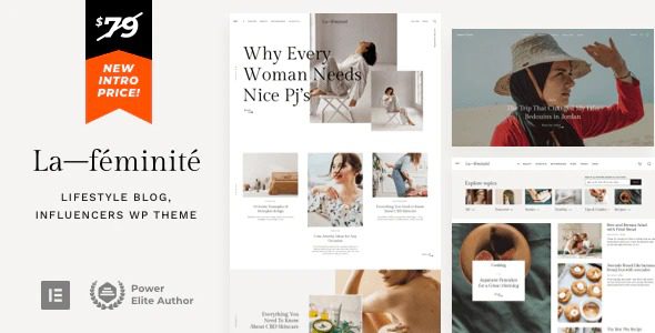 LaFeminite v48 – 生活时尚博客WordPress主题下载