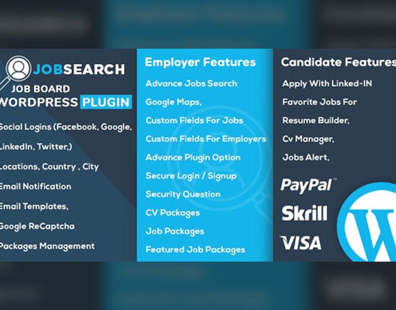 JobSearch v3.3.0 – WP Job Board WordPress 插件下载