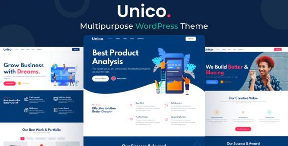 Unico v.1.8 – 多用途 WordPress 主题下载