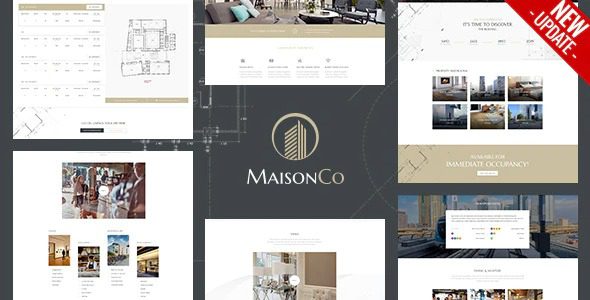 MaisonCo v2.0.0 – Single Property WordPress 主题下载