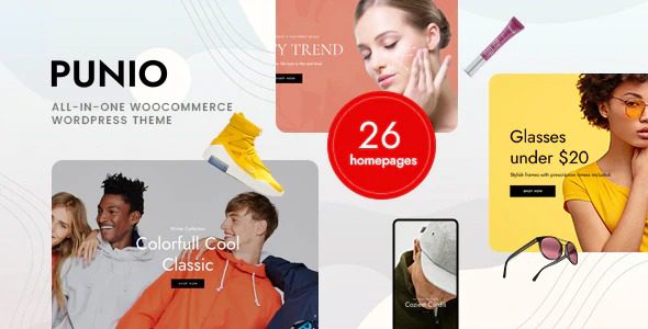 Punio v1.0.6 – 多合一 WooCommerce WordPress 主题下载