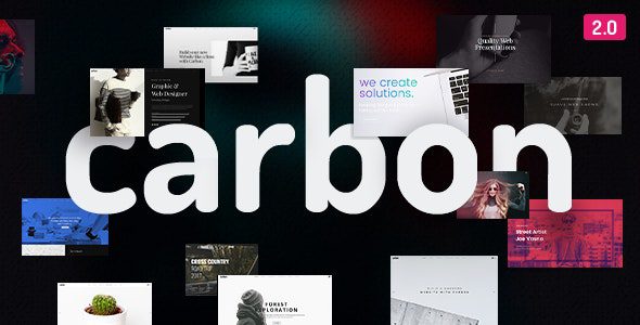 Carbon v2.9.1 – 干净轻便多用途 WordPress 主题下载
