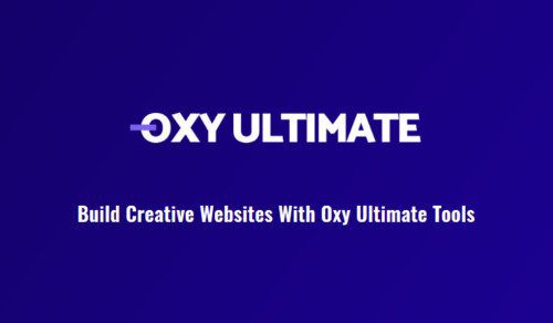 Oxy Ultimate v1.6.15 woo v1.5.11 Addon for Oxygen Builder创意网站构建插件下载