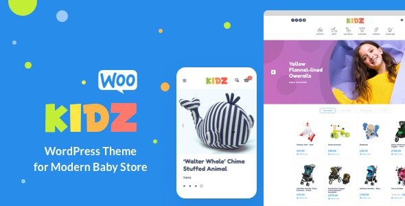 KIDZ v.5.24 – 母婴儿童商店 WooCommerce 主题下载