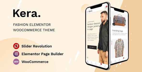 Kera v1.2.38 – 时尚元素 WooCommerce 主题下载