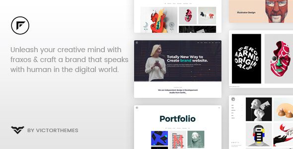 Fraxos v.1.9.0 – 创意组合 WordPress 主题下载