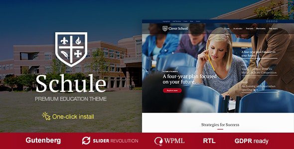 Schule v1.1.5 – 学校和教育主题下载