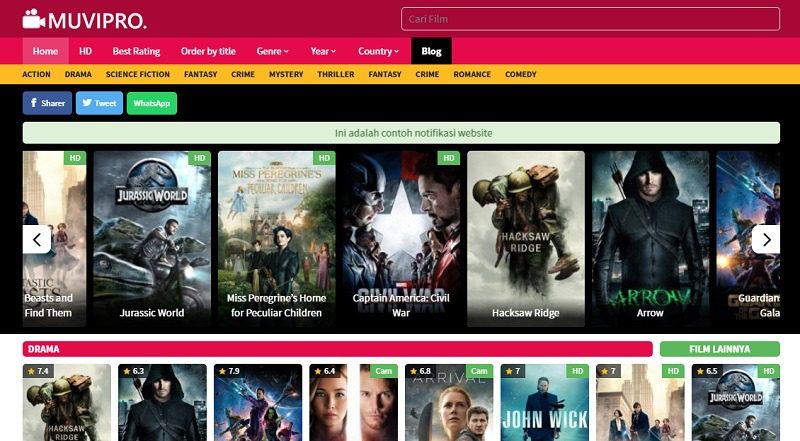 Muvipro v2.1.4 破解版– 电影 WordPress主题下载