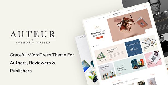 Auteur v8.7 – 供作者和出版商的 WordPress 主题下载