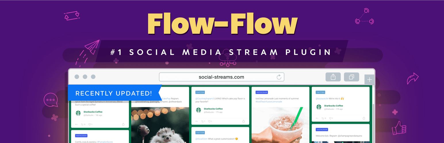 Flow-Flow v5.0.5 -社交媒体内容同步推送插件下载