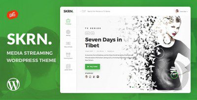 SKRN v5.9 – 媒体流应用程序 WordPress 主题下载