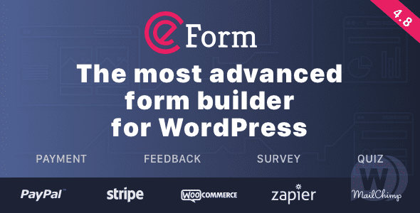 eForm v.4.19.0 – 创建 WordPress 表单 + 插件下载