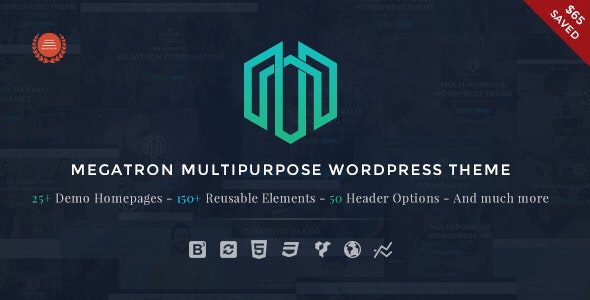 Megatron v4.8 – 响应式多功能 WordPress 主题下载