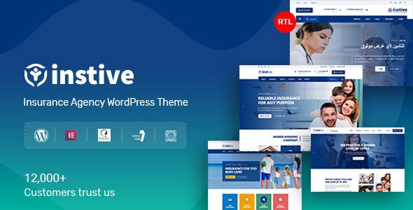 Instive v1.2.3 – 保险 WordPress 主题下载