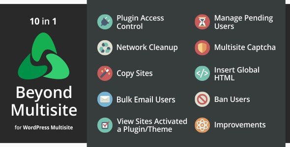 Beyond Multisite v.1.15.0 – WordPress 网络管理员实用程序插件下载