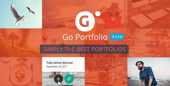 Go Portfolio v1.8.3 免费下载– WordPress 响应式产品组合插件
