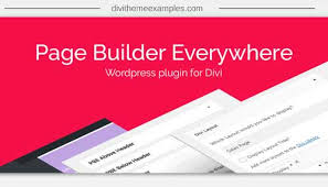 Divi Page Builder Everywhere v3.1.10 插件下载