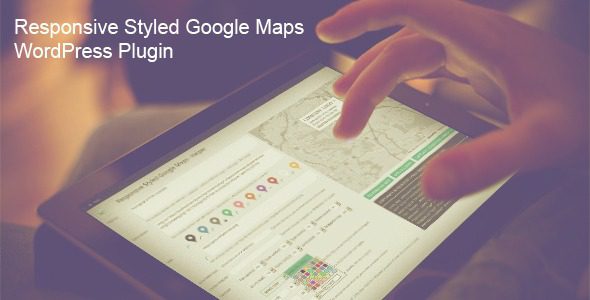 Responsive Styled Google Maps v.5.1免费下载– 谷歌地图WordPress插件