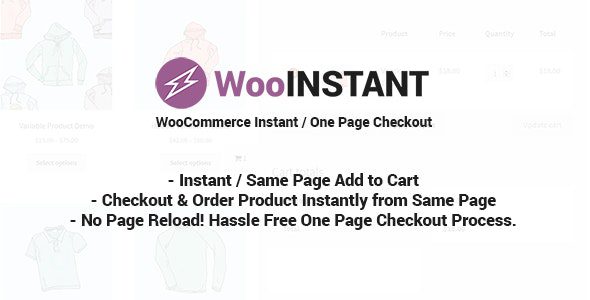 WooInstant v.2.1.2 woocommerce快速结账插件下载