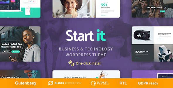 Start It v.1.1.6 – 技术与创业 WP 主题下载