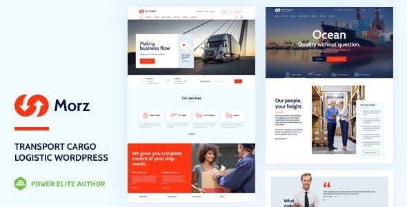 Morz v33.0 – 运输货物物流 WordPress主题下载