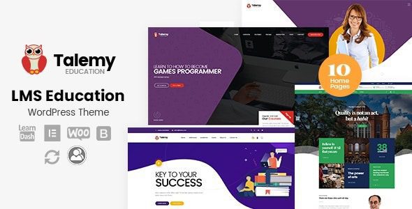 Talemy v1.2.28 – LMS 教育 WordPress 主题下载