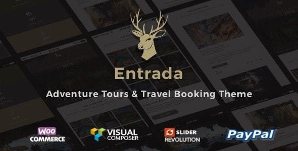 Entrada Tour Booking v.5.7.7 旅游冒险 WordPress 主题下载