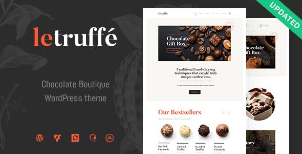 Le Truffe v.1.1.7 | 巧克力糖果店 WordPress 主题下载