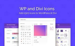 WP and Divi Icons Pro v2.0.8 WordPress网站图标插件下载