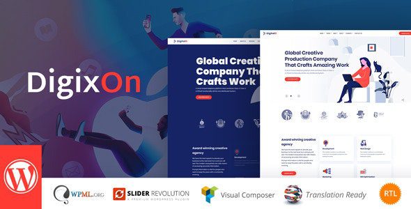 Digixon v.2.5 – 数字营销战略咨询 WP 主题免费下载