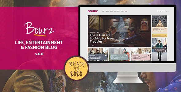Bourz v7.0.5 – 生活与娱乐杂志主题下载