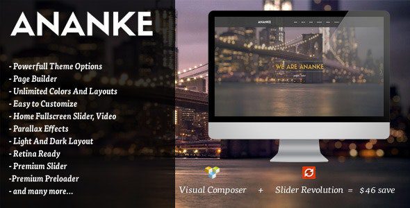 Ananke v.3.9.0 – 一页视差WordPress主题免费下载