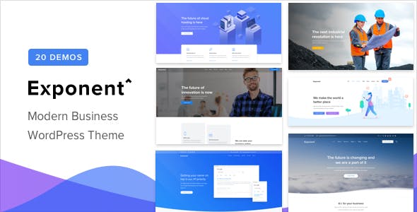 Exponent v1.3.1.1 – 现代多用途WordPress 主题下载